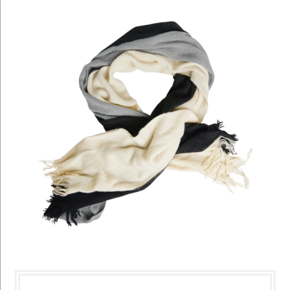 DONNI tri colored scarf, NEW